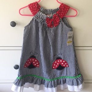 Navy Toddler Dress
